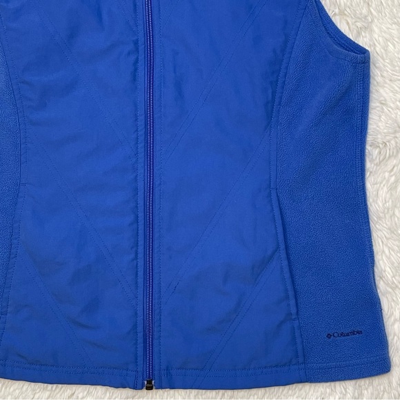 Columbia Blue Front Zip Vest - Picture 4 of 8